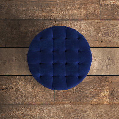 Alvin Velvet Ottoman