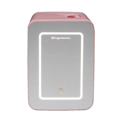 Mini réfrigérateur personnel avec miroir de beauté 15 canettes / 10 litres Frigidaire, rose