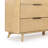 6 Drawer 59.5" W Solid Wood Dresser-838158026