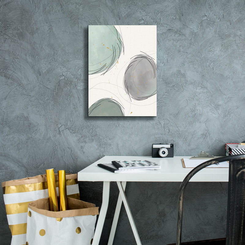 «Encircled Orbits I» par Regina Moore, H 16 po x l 12 po x P 0,75 po