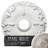 Endurathane Kent Ceiling Medallion, 18"OD x 3 1/2"ID x 1 1/4"P (Fits Canopies up to 5"), Hand-Painted Pearl White Finish-28575829