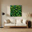Art mural botanique vert persil en métal-1323220886