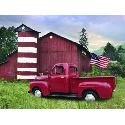" Patriotic Farm " by Lori Deiter