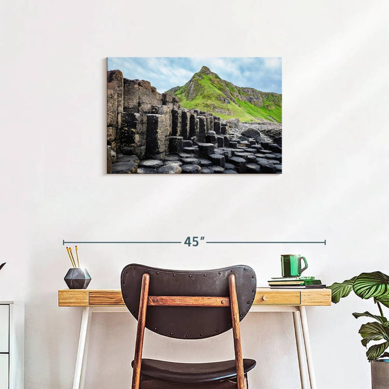 Rorry Giant's Causeway Basalt Columns, 20" H x 30" W