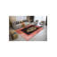 Tapis tissé à imprimé tigre noir Mosso-1679984398