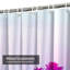 Rideau de douche tropical avec 12 crochets-125270117