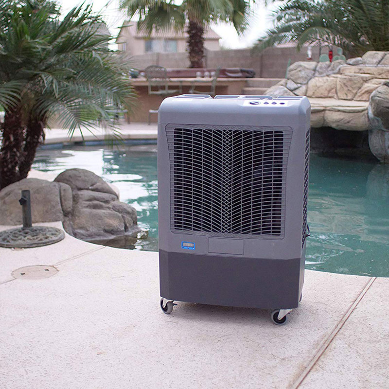 Refroidisseur d'air par évaporation portatif intérieur ou extérieur Hessaire
