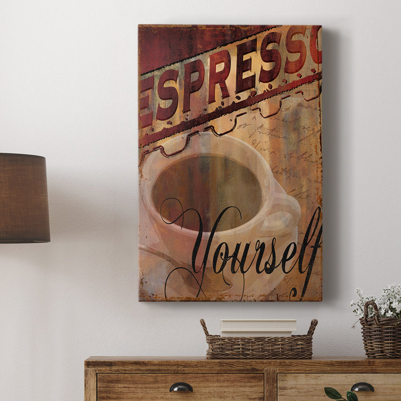 Espresso Yourself -Gallery Wrapped Cavas