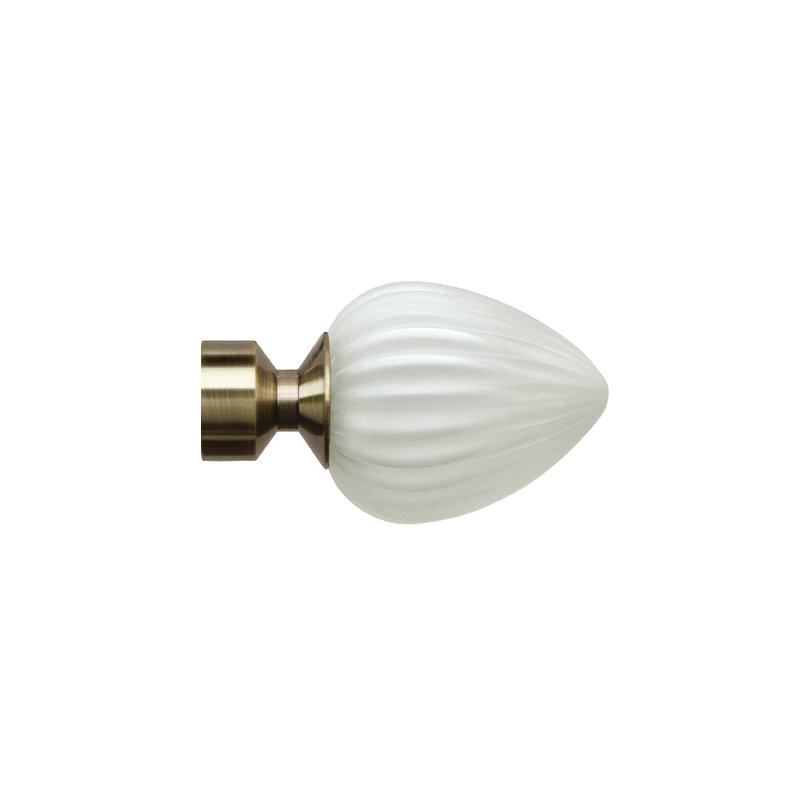 Violetta 24.13cm Finial, Antique Brass