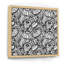 Motif de méduse sans soudure I - impression sur toile-67464201-67464200
