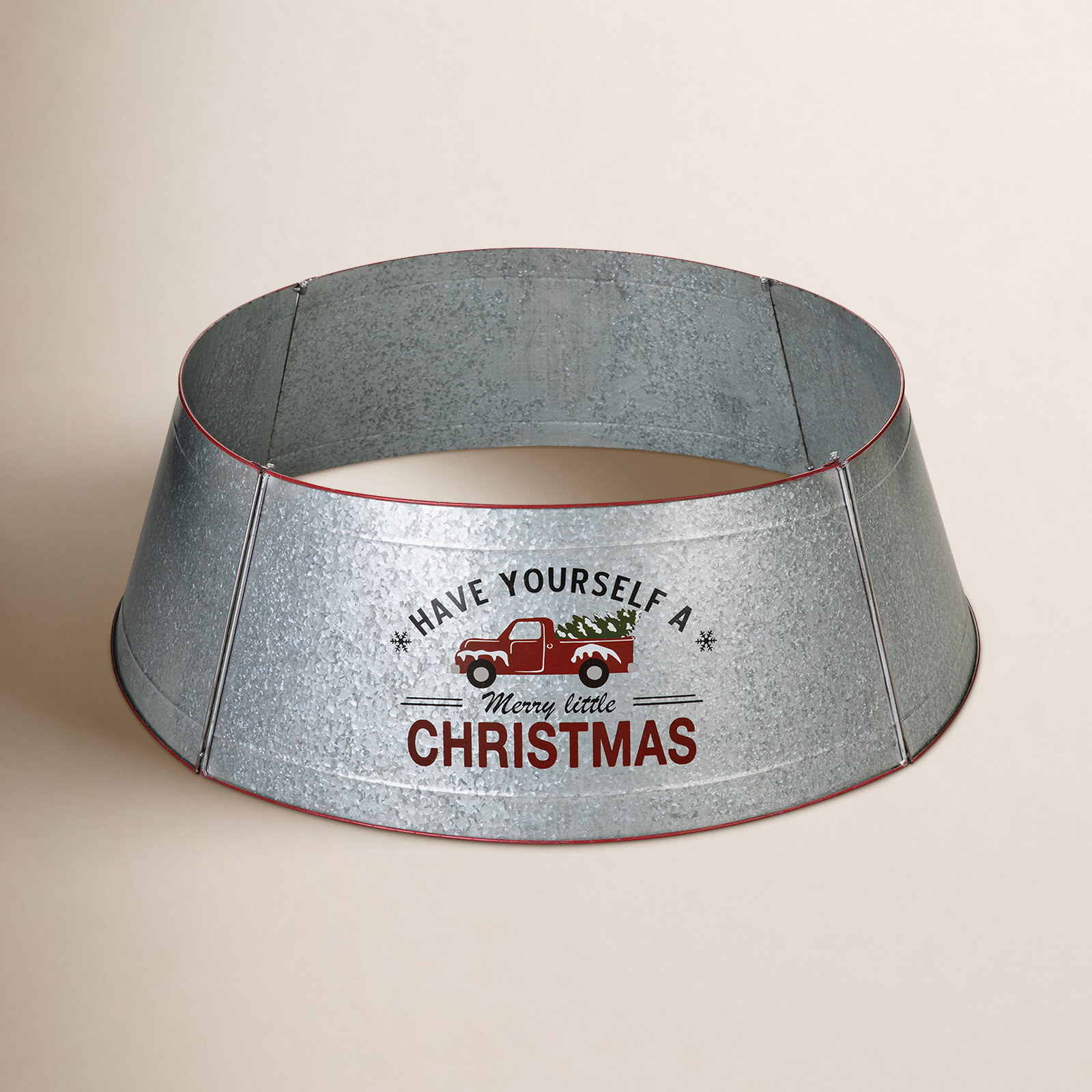 Galvanized Metal Tree Collar