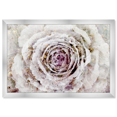 Hiver, fleur de New York - peinture sur papier