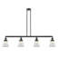 Luminaire suspendu linéaire à 4 lumières pour îlot de cuisine Leibowitz-51640205-51640201