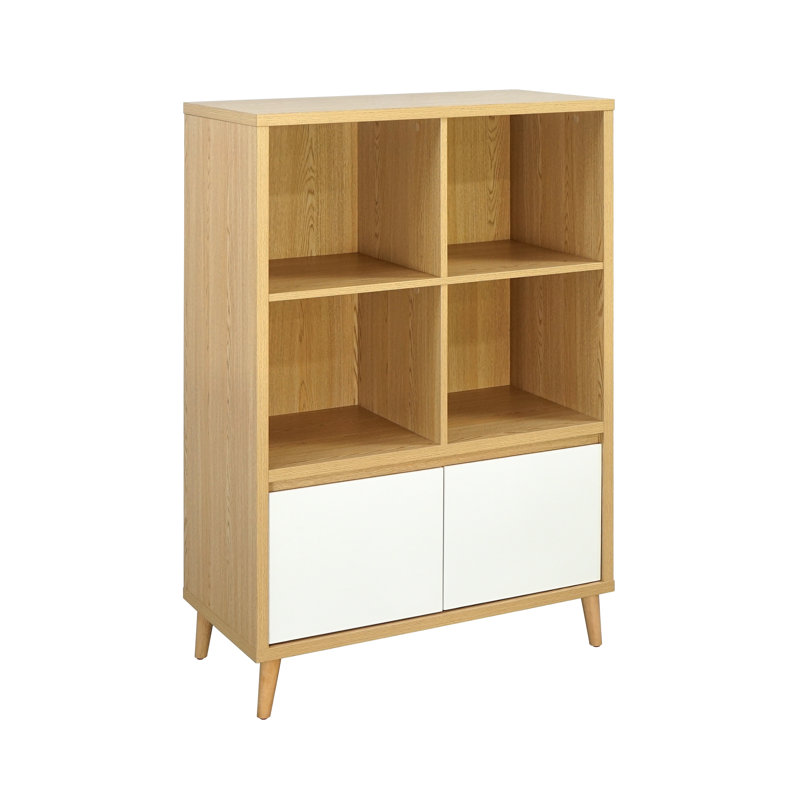 Wonder 2-Shelf Bookcase with Doors
