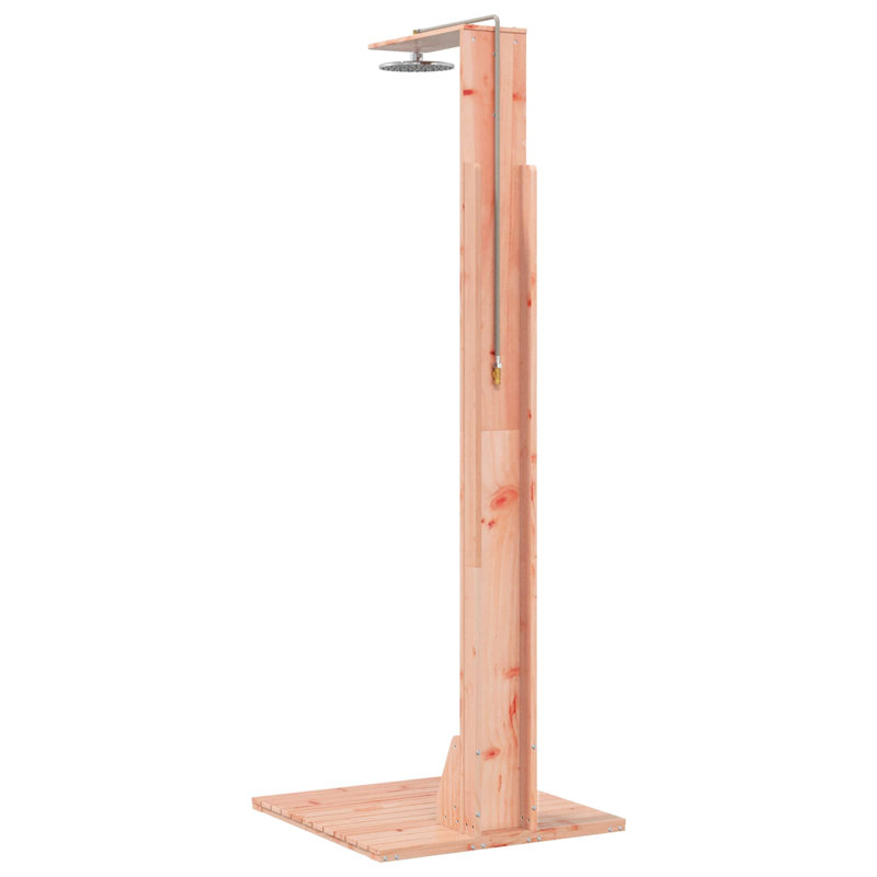 Outdoor Shower and Footwash Spout, Red Oak