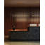 Drift 45-in Black dimmable LED Linear Pendant-211665272