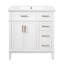 Meuble-lavabo 30 po avec lavabo en céramique, armoire de rangement moderne, tiroirs à fermeture en douceur-1546338879