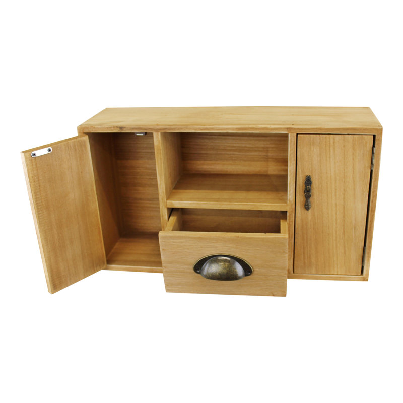 Fleck Wood Desk Organiser