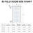 24'' x 80'' Solid + Manufactured Wood with Installation Hardware Kit without Installation Hardware Kit Bi-Fold Door