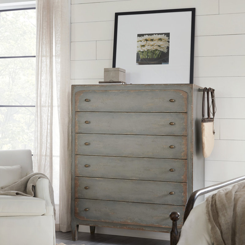 CiaoBella 6 - Drawer Dresser, Speckled Gray