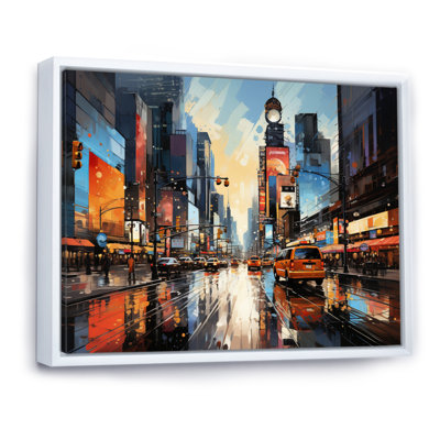 «City Philadelphia Popart II», reproduction d'art sur toile