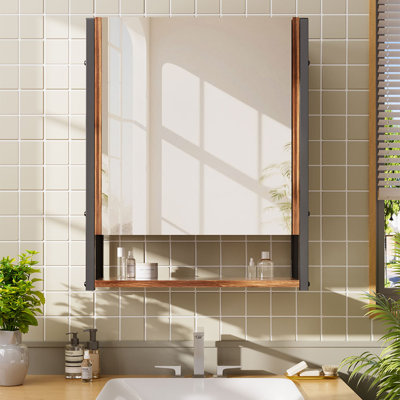 Framed Mirrored Bathroom Cabinets