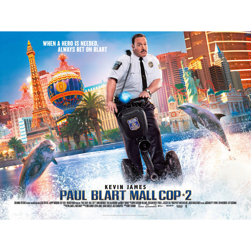 Paul Blart Mall Cop 2, H 18 po x l 24 po