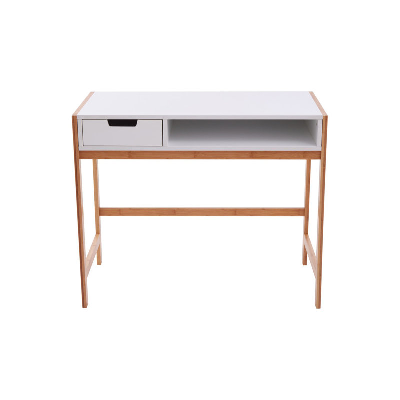 Boði Solid Wood Base Writing Desk
