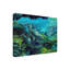 Toile d'extérieur Nhien Lucy P. Mctier «Tranquility Atlantic Bottlenose Dolphins»-87945137
