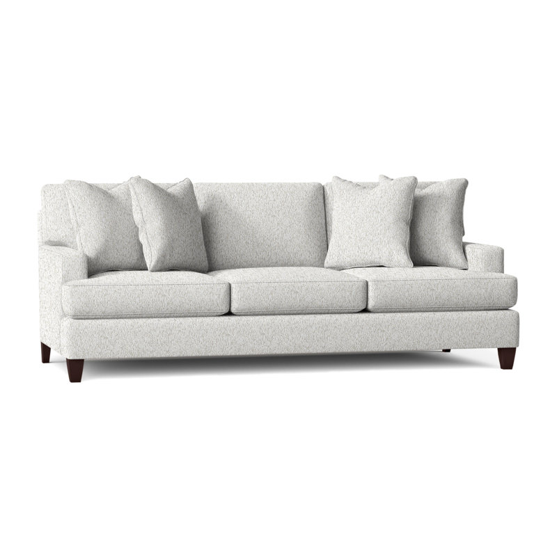 Mila Sofa, Mocha, Cream Chenille 1548-002