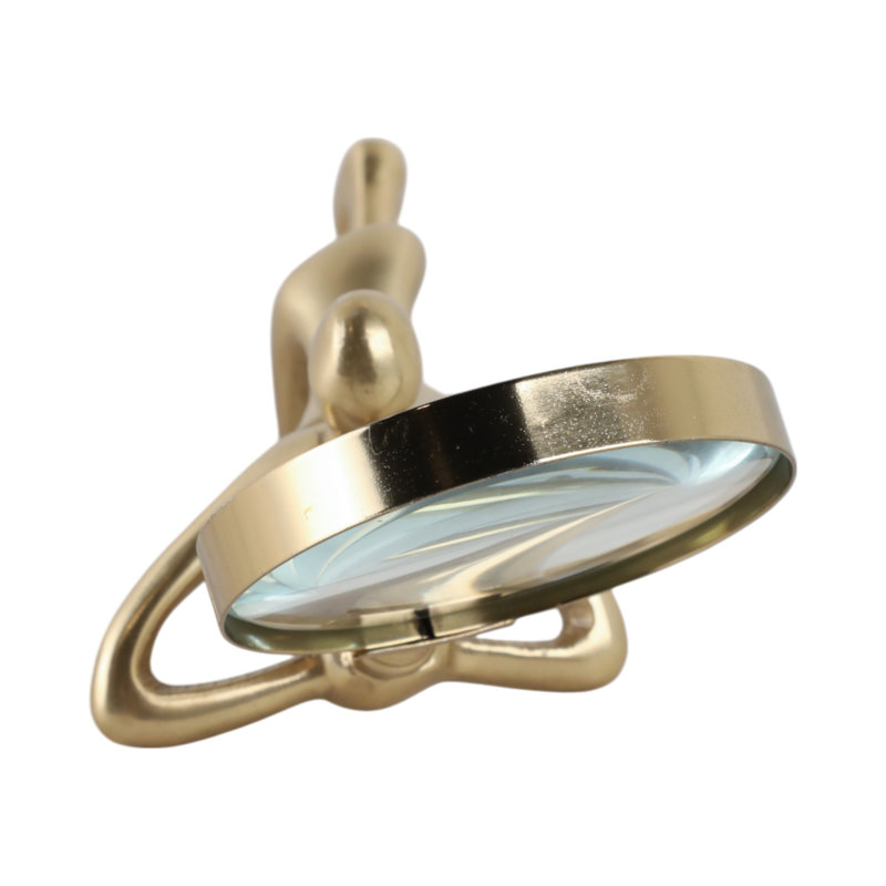 9" Adams Magnifying Glass, Gold