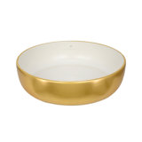 Bliss Ceramic Round Drop-In Bathroom Sink