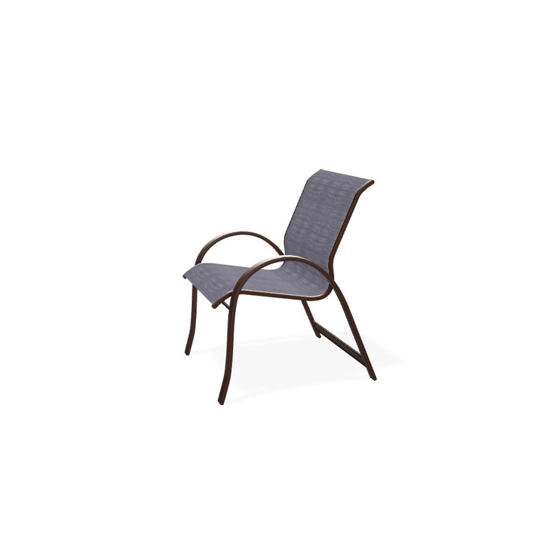Fauteuil de salle à manger empilable Hiraku, Brooks, Kona