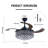 Emerito 42'' Ceiling Fan with LED Lights-271260061
