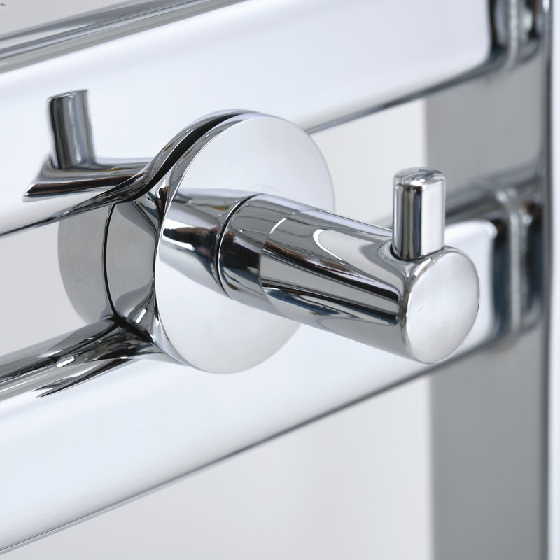 Wall Mounted Single Robe Hook, Polished Chrome