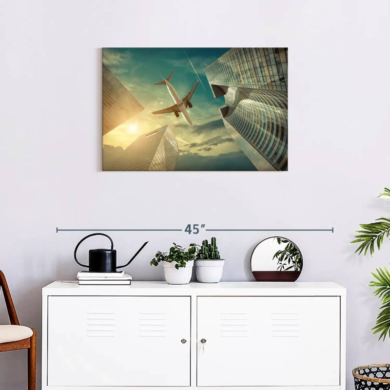 Mehar High Flight Aircraft, 20" H x 30" W