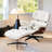 Mid Century Recliners With Ottoman