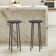 Pyatt Counter Stool with Metal Frame