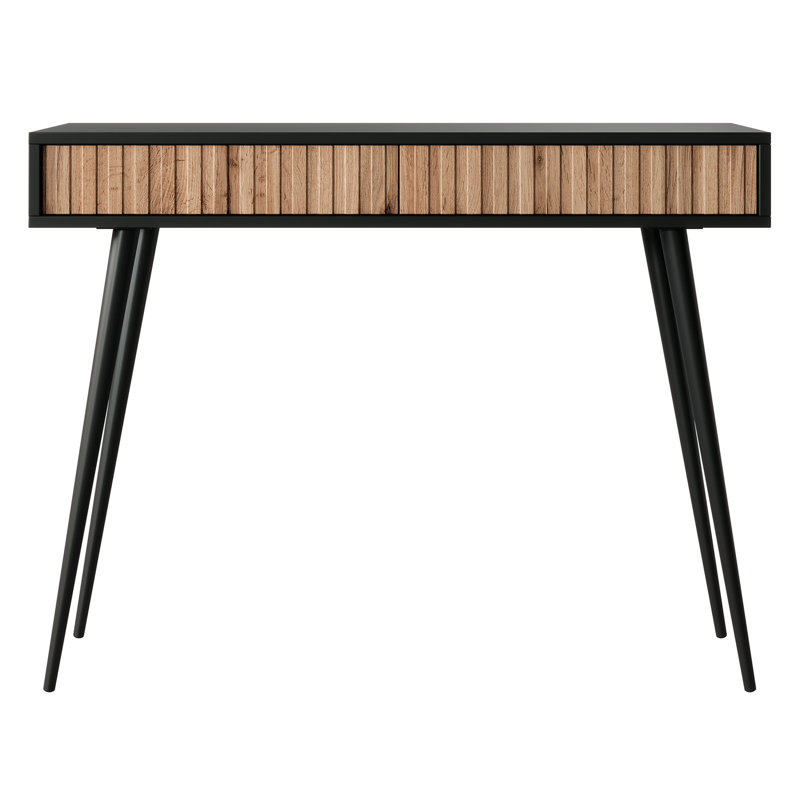 Stobie Dressing Table, Wotan Oak/Black