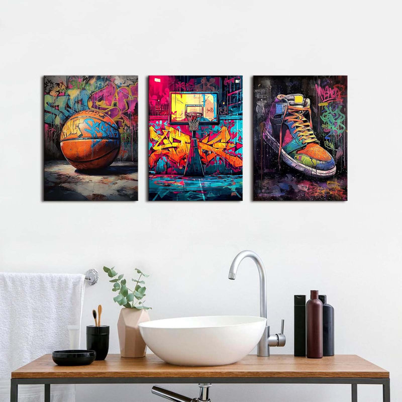 3 Piece Wrapped Canvas Print