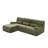 Customizable Modular Sofa with Corduroy Comfort
