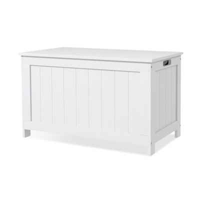 Armoire d'appoint en bois manufacturé blanc