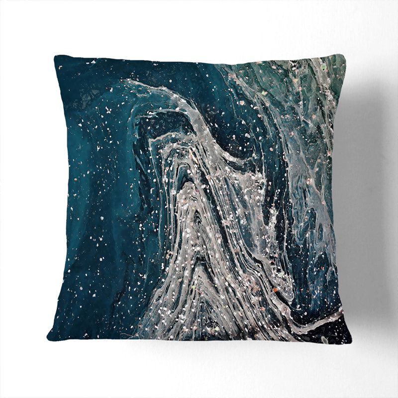 Square Throw Cushion, White, 55cm H x 55cm W x 20cm D