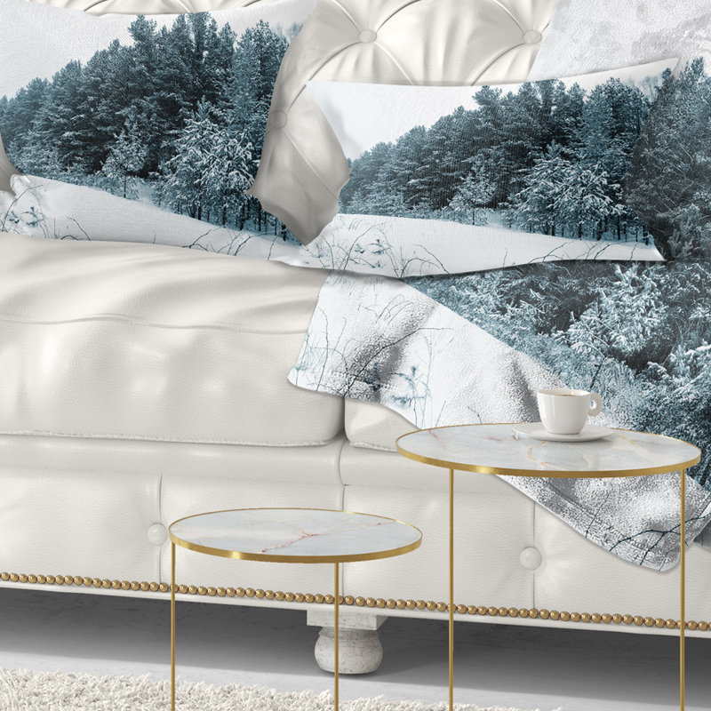 Coussin Dark Winter Trees