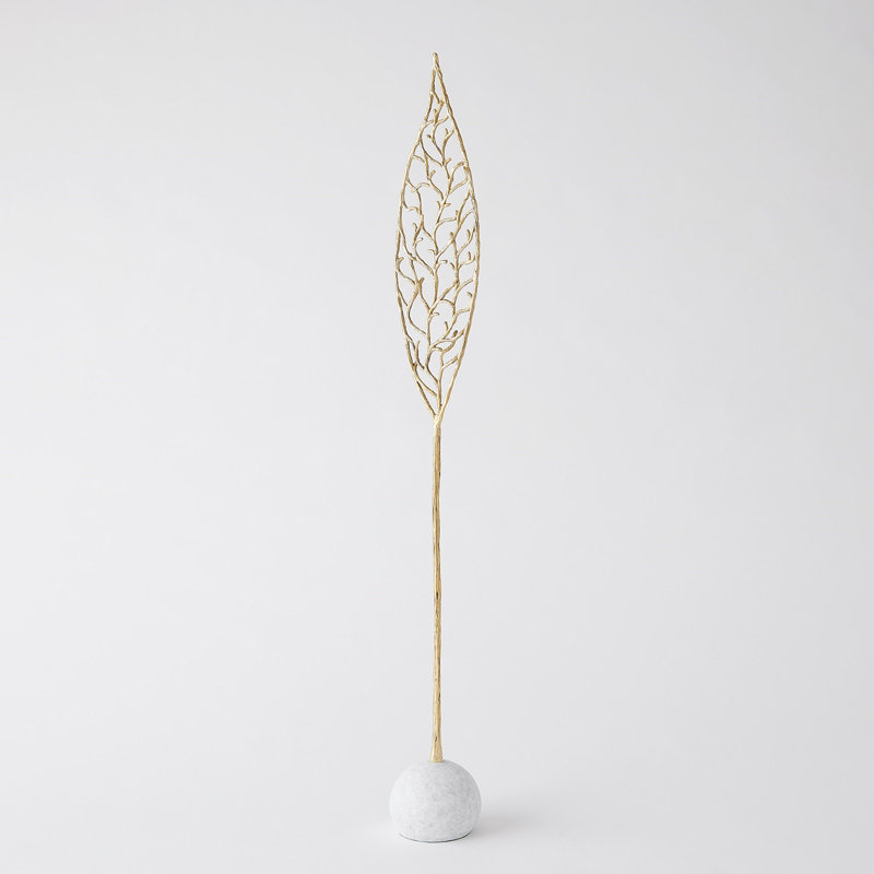 Sprig Sculpture-Lg, H 32 po x l 4 po x P 4,25 po