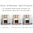 White Solid Wood Electric Fireplace