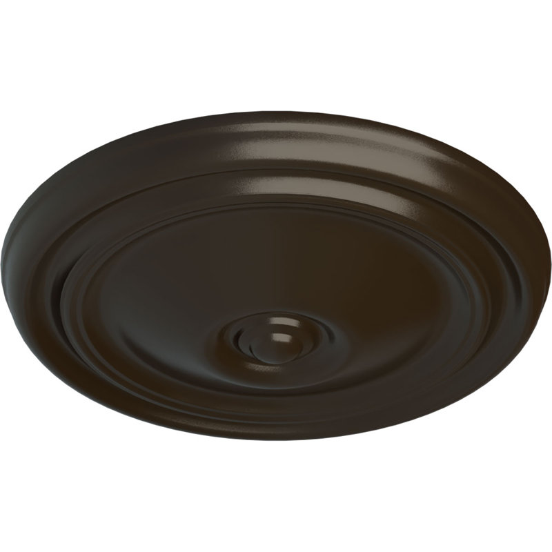 Médaillon de plafond H 12 po x l 12 po x P 1,75 po Reese, Pierre de foyer