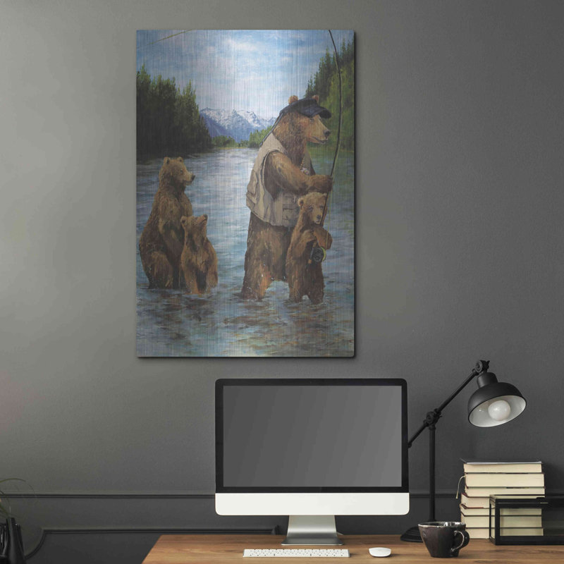 «Papa Bear» par Kamdon Kreations, H 36 po x l 24 po