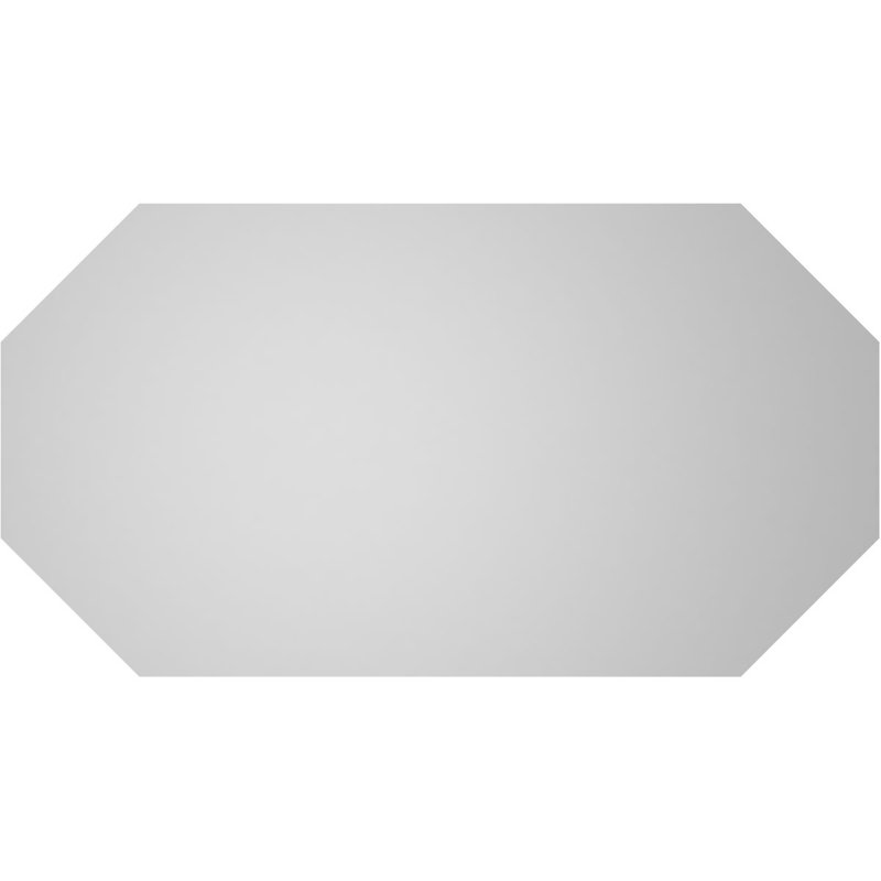 Évent horizontal gondole allongé en surface octogonal Signature, H 14 po x l 26 po x P 1 po