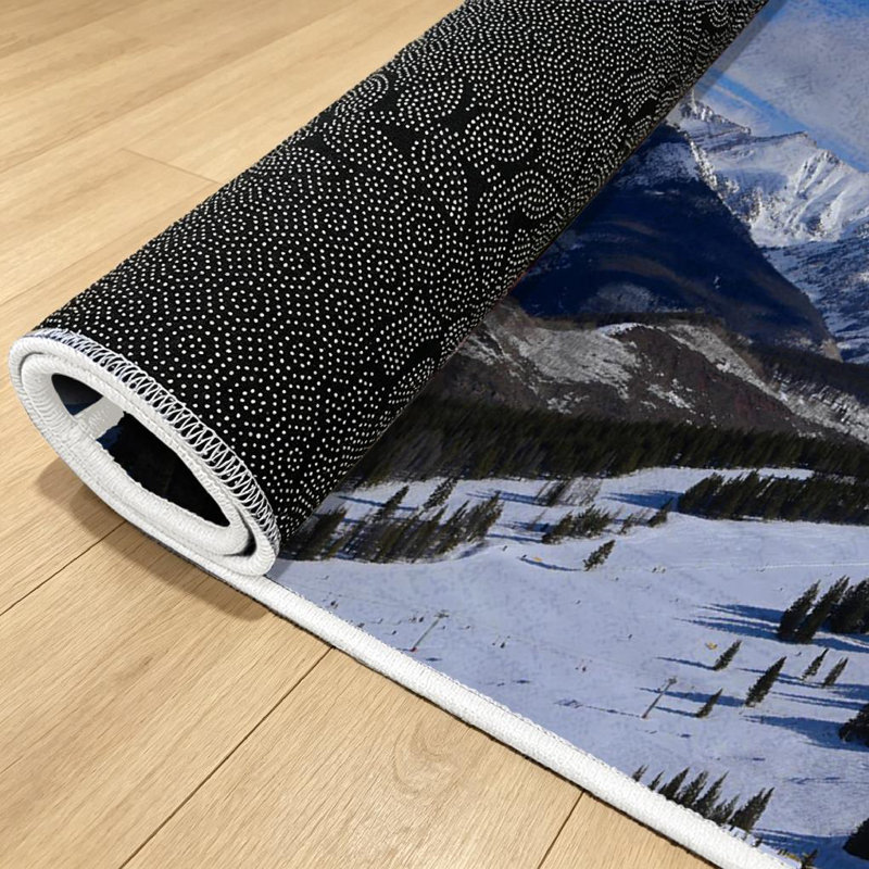 Tapis d'intérieur lavable à la machine Blue Mountain